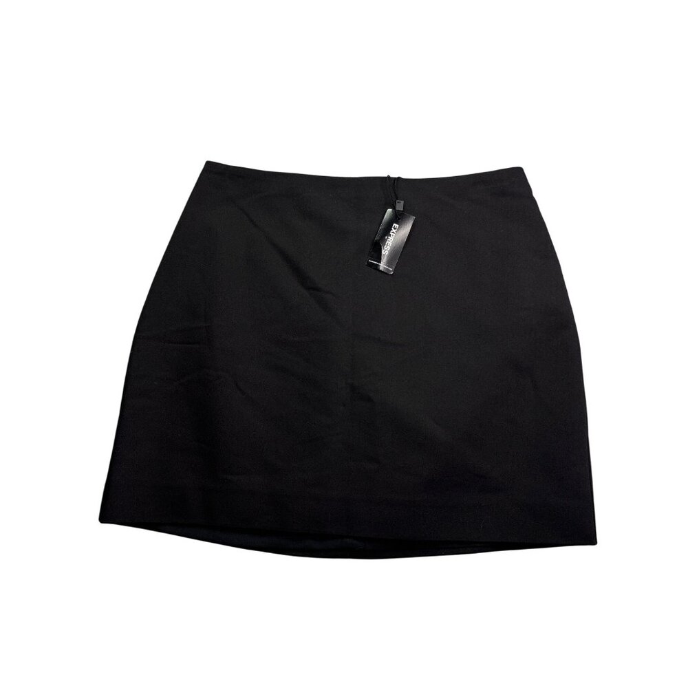 Express Black Mini Skirt NWT